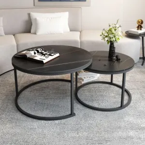 Annabella Nesting Coffee table (Black)