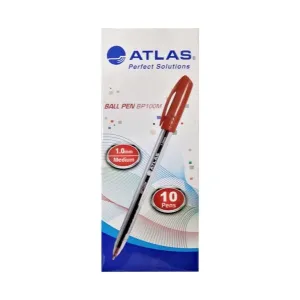 Atlas Ball Pen Red 1mm