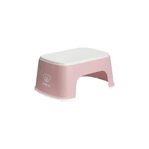 BabyBjorn Step Stool - Powder Pink   White