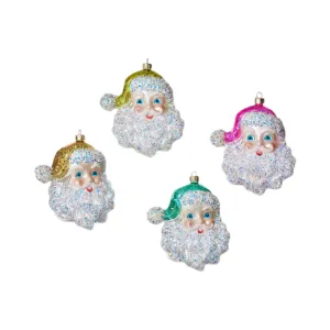 Cheerful Santa Ornament