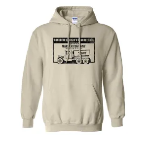 Concrete Charlie's Pullover Hoodie | Chuck's Concrete Mix Natural Pull Over Hoodie