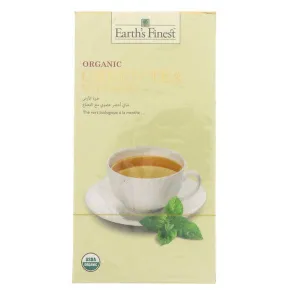 EARTH`S GREEN TEA MINT 25PCS