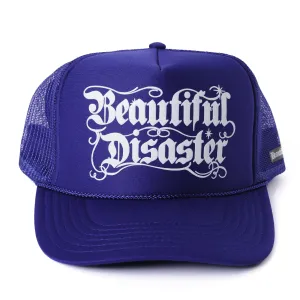 Golden Goddess Trucker Hat - Purple