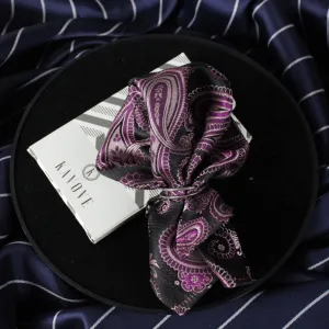 Kovove The Royal Paisley Pink Pocket Square