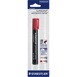 Staedtler 352 Permanent marker Bullet tip Red Blister pack