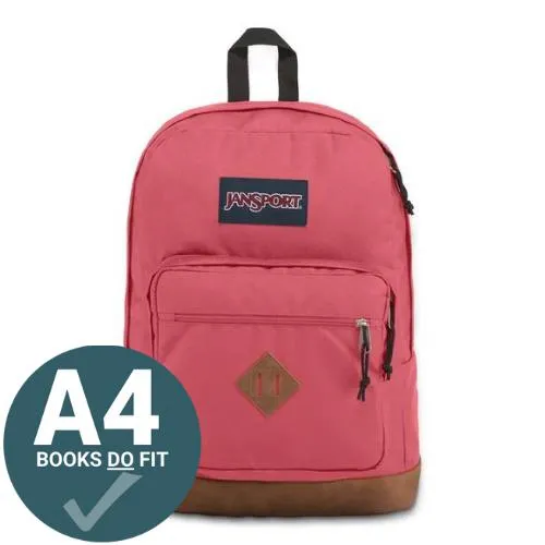 ■ JanSport City View Backpack - Slate Rose