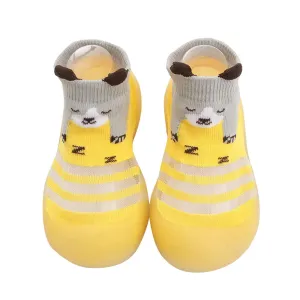 0-4 Years Old Baby Toddler Shoes Ice Silk Socks Shoes Baby Soft Sole Floor Shoes