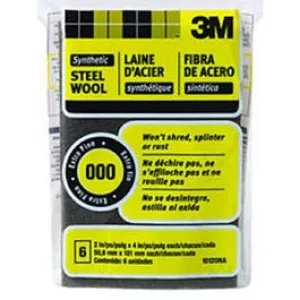 #000 Extra Fine Synthetic Steel Wool Pads