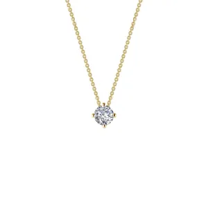 0.50 CTW Solitaire Necklace