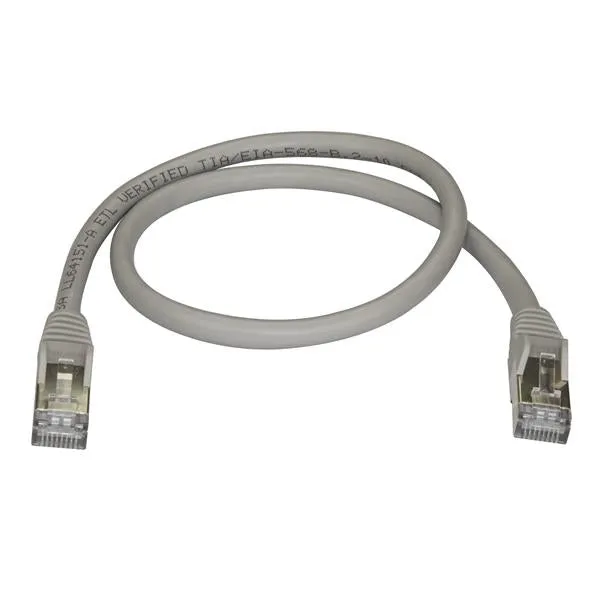 0.5M Cat6a Patch Cable - Gray