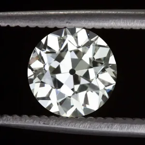 0.88ct CERTIFIED H VS1 OLD EUROPEAN CUT DIAMOND VINTAGE NATURAL LOOSE ESTATE