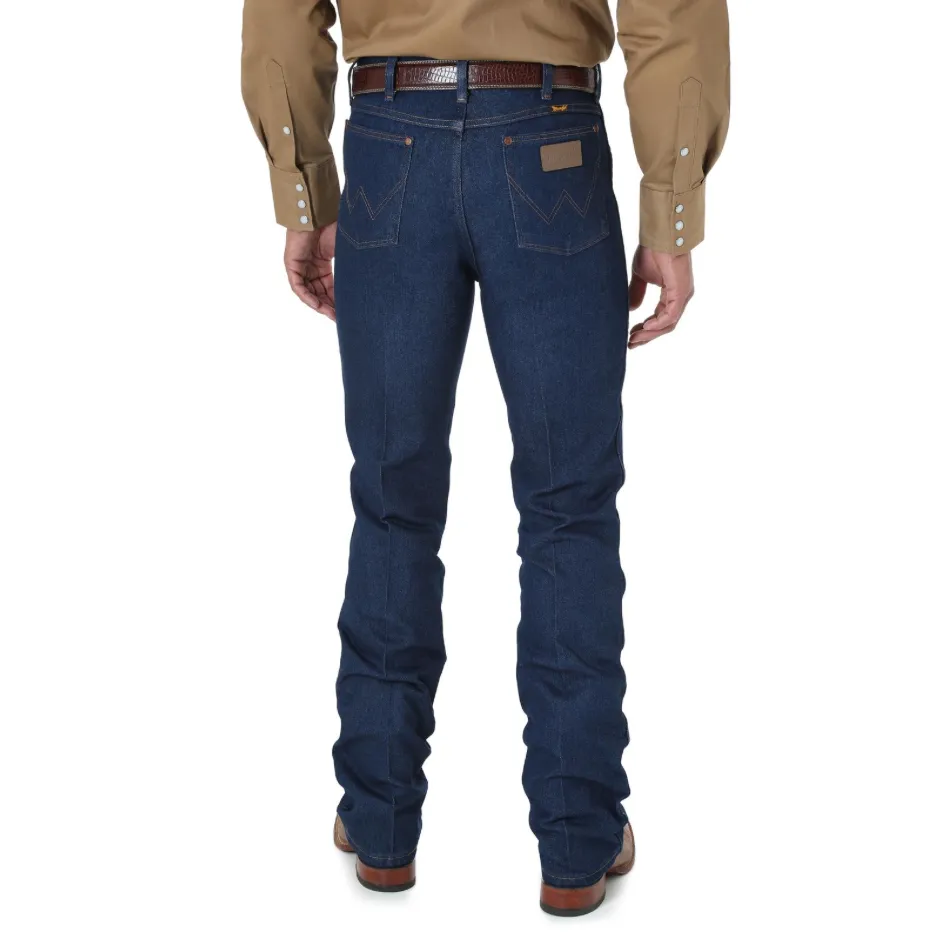 0938NAV - Wrangler Men's Cowboy Cut® Stretch Slim Fit - Indigo Stretch