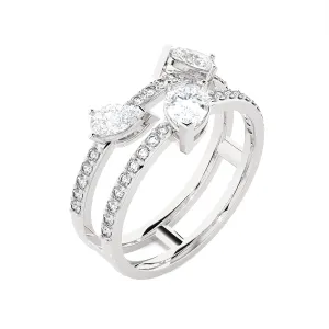 1 1/3 ctw Multi-Shape Lab Grown Diamond Ring