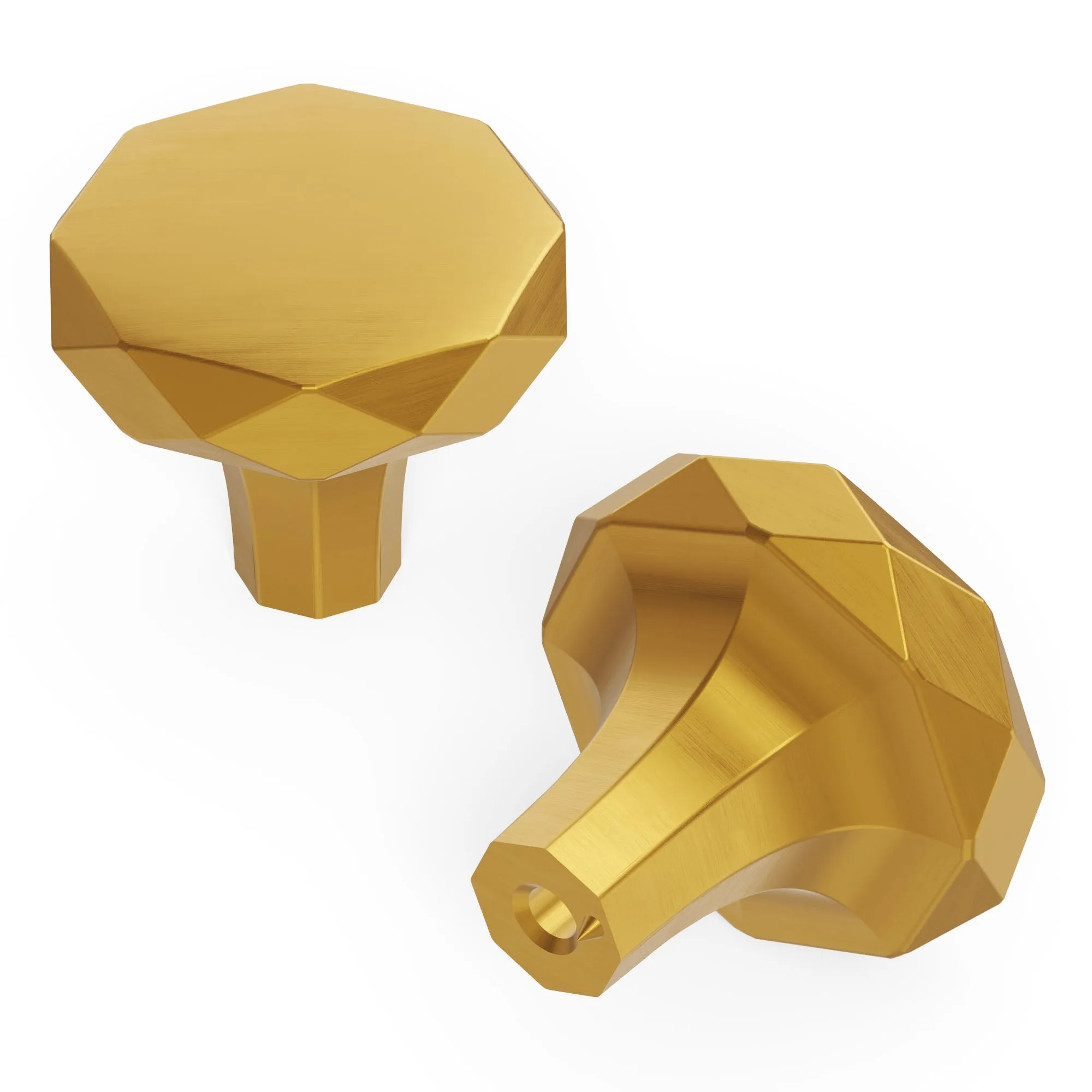 1-1/4 inch (32mm) Round Karat Knob