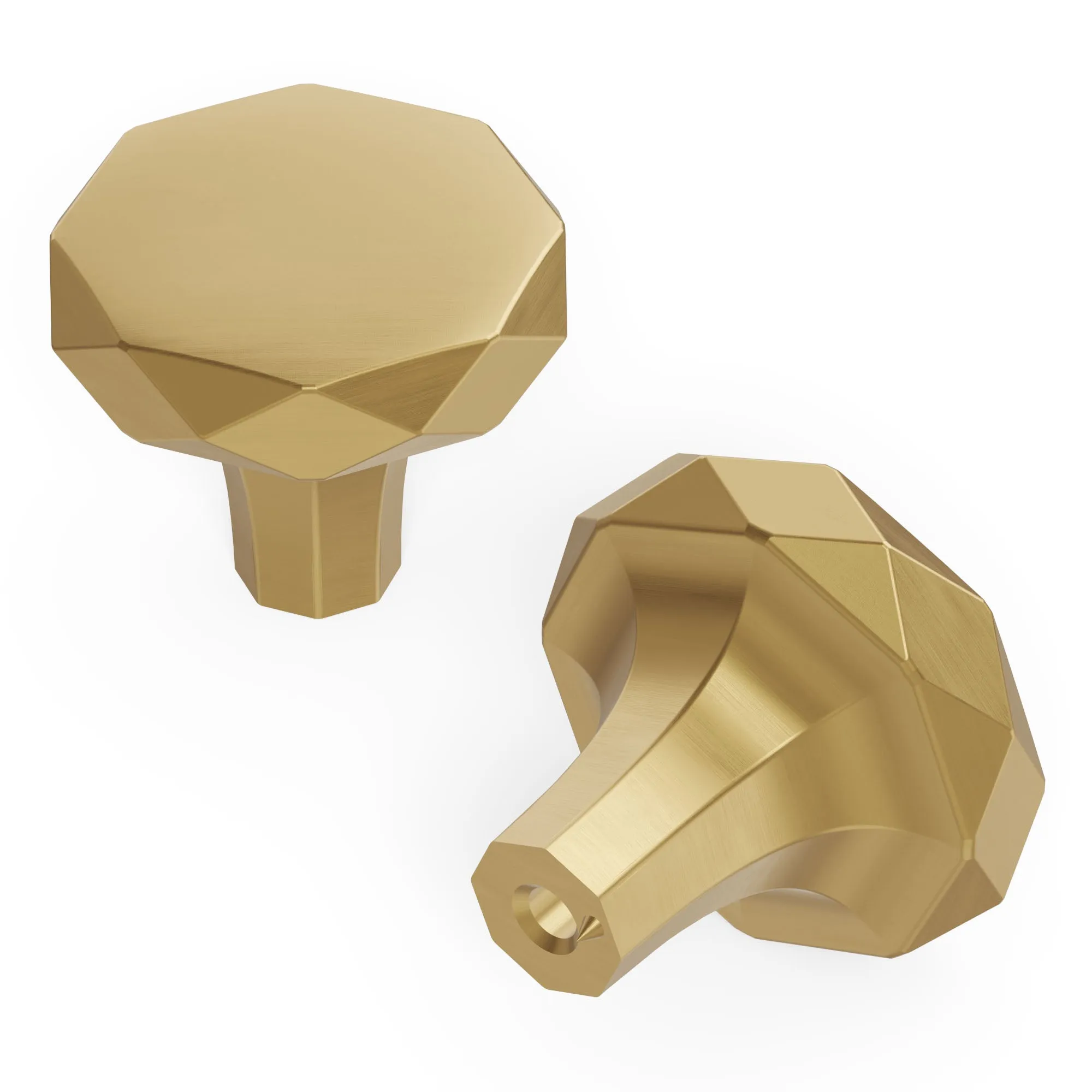 1-1/4 inch (32mm) Round Karat Knob