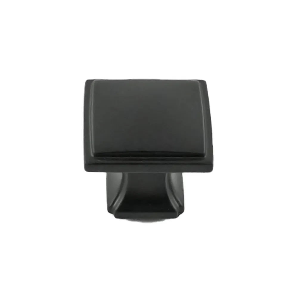 1-1/4 inch (32mm) Square Bridges Cabinet Knob