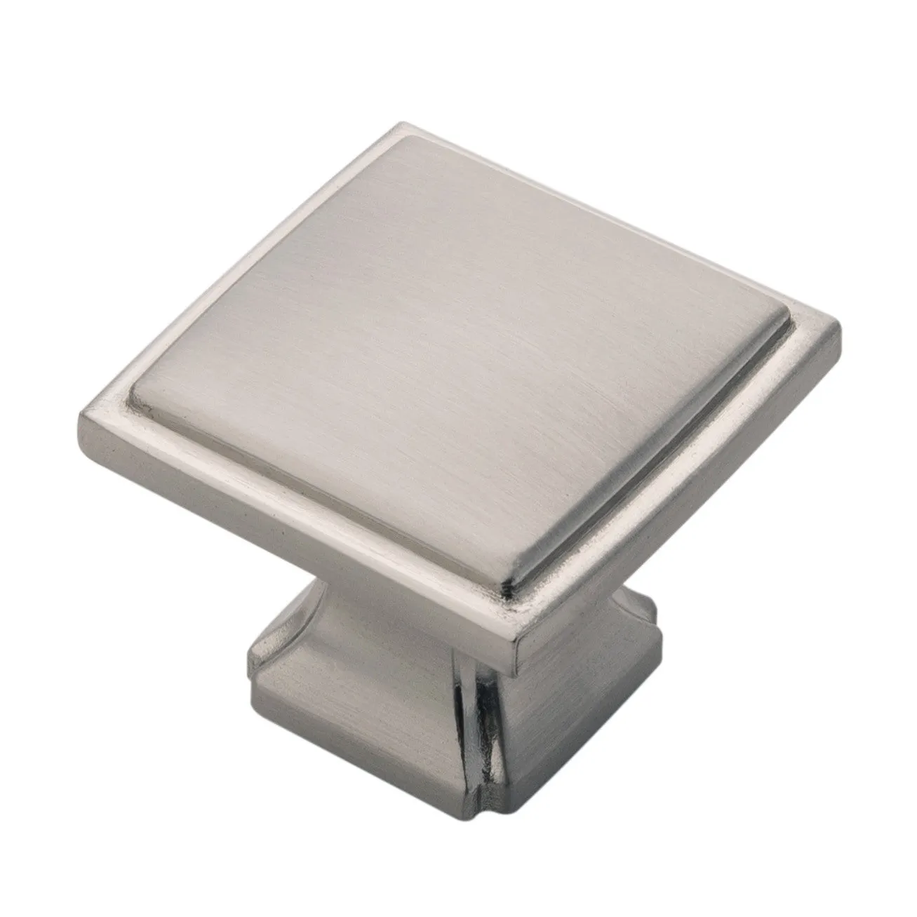 1-1/4 inch (32mm) Square Bridges Cabinet Knob