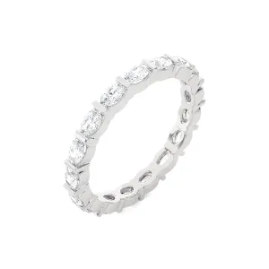 1 7/8 ctw Oval-Shape Lab Grown Diamond Channel Set Eternity Band