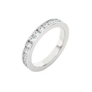 1 7/8 ctw Round Lab Grown Diamond Channel Set Eternity Band