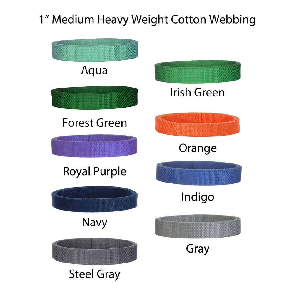 1 Inch Medium Heavy Cotton Webbing