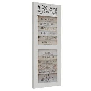 10 Bible Quotes to Live By In Our Home Wall Decor