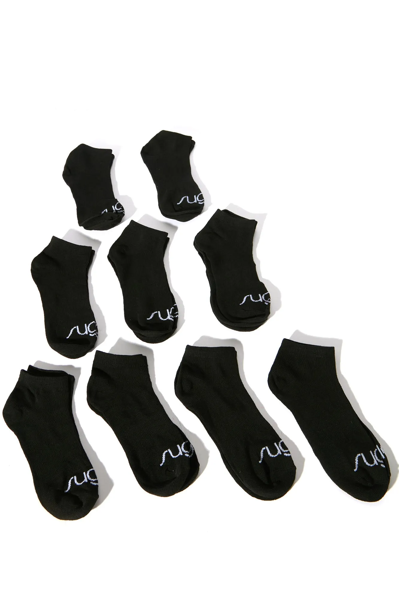 10 Pack Everyday Socks  - Black