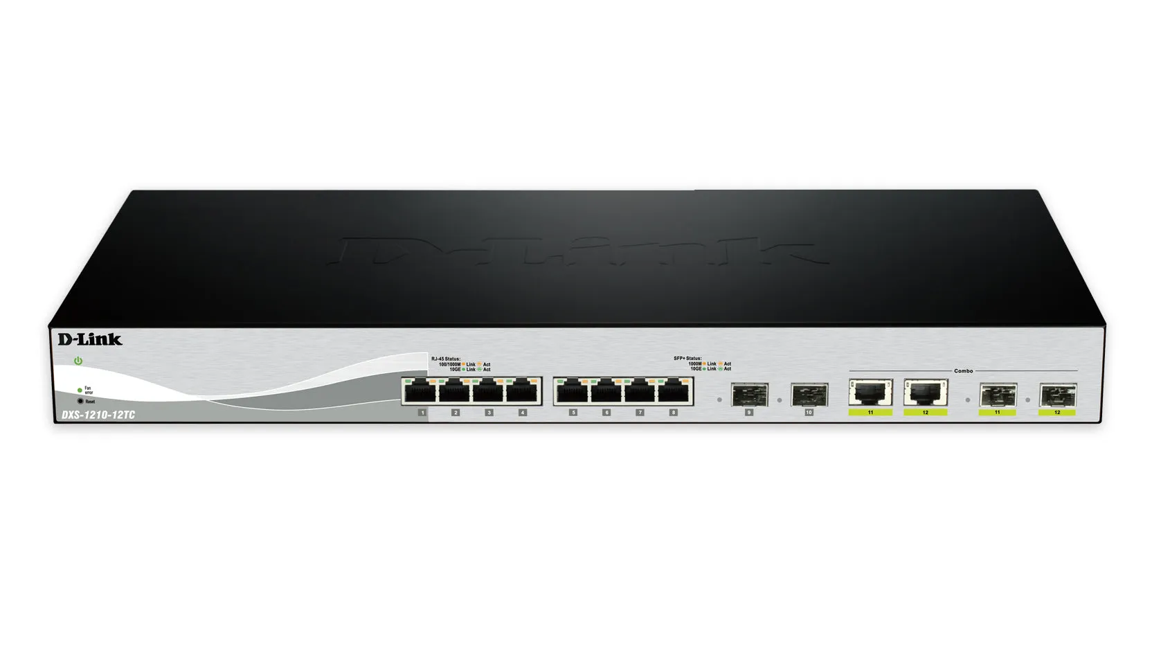 10-Port 10G Sfp  And 2-Port 10Gbase-T/Sfp  Combo Design Smart Managed Switch