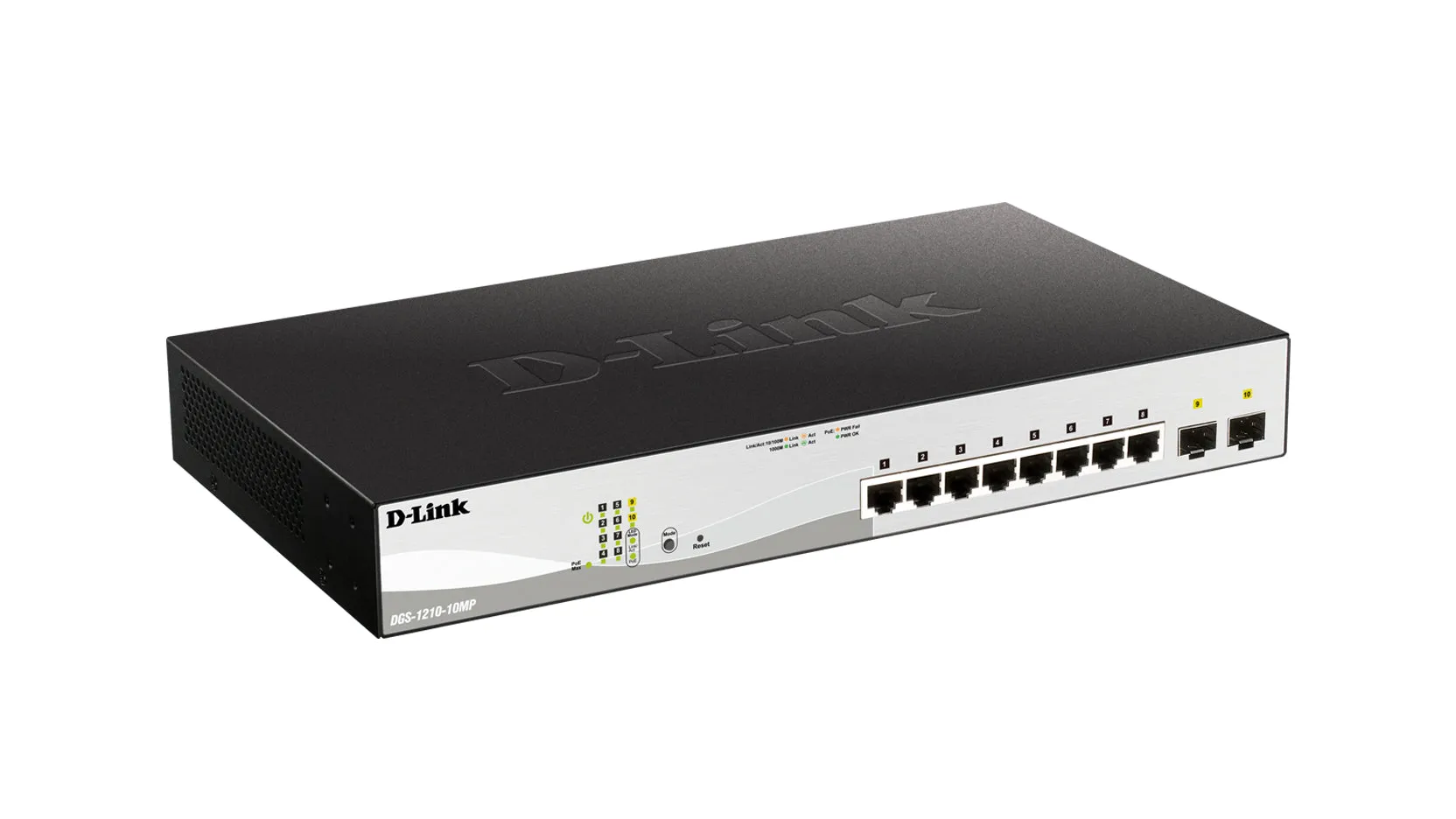 10-Port Gigabit Poe  Smart Managed Switch Including 2 Sfp Ports