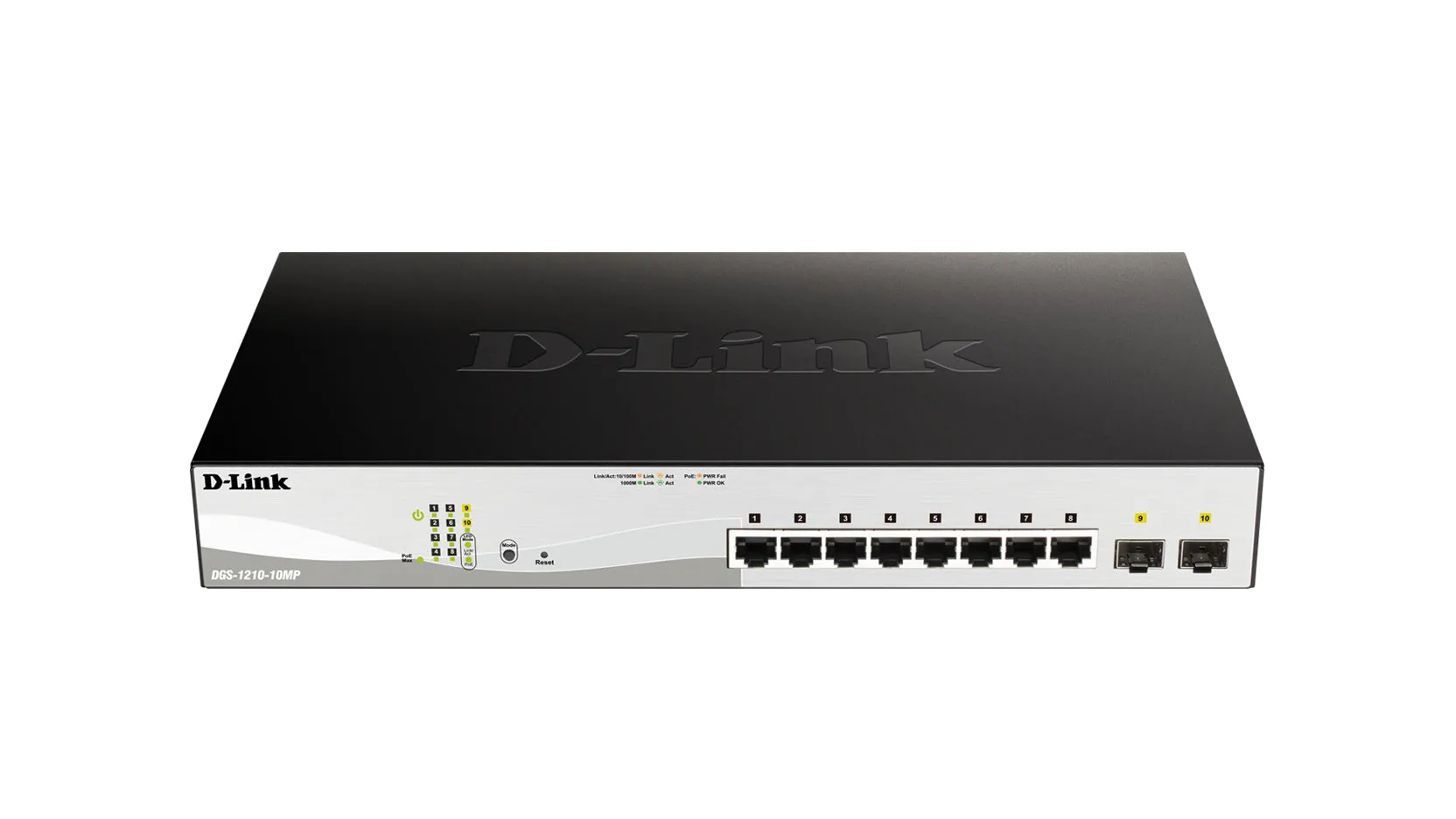 10-Port Gigabit Poe  Smart Managed Switch Including 2 Sfp Ports