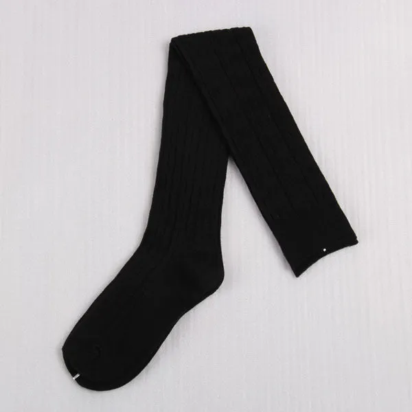 10 Solid Colors Long sexy Stockings Female Warm Thigh High Over the Knee Cotton Girls Ladies Women winter