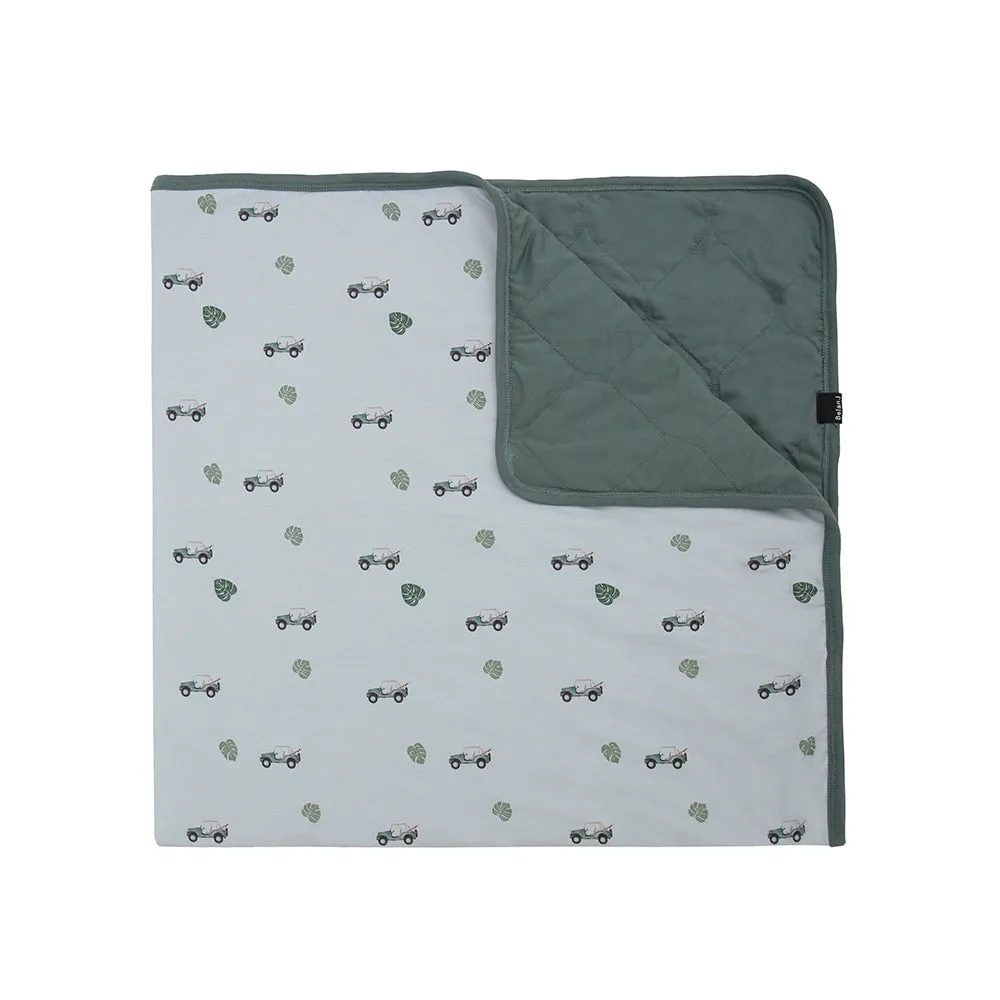 1.0 TOG Child Blanket - Green Jeep/Leafy Green