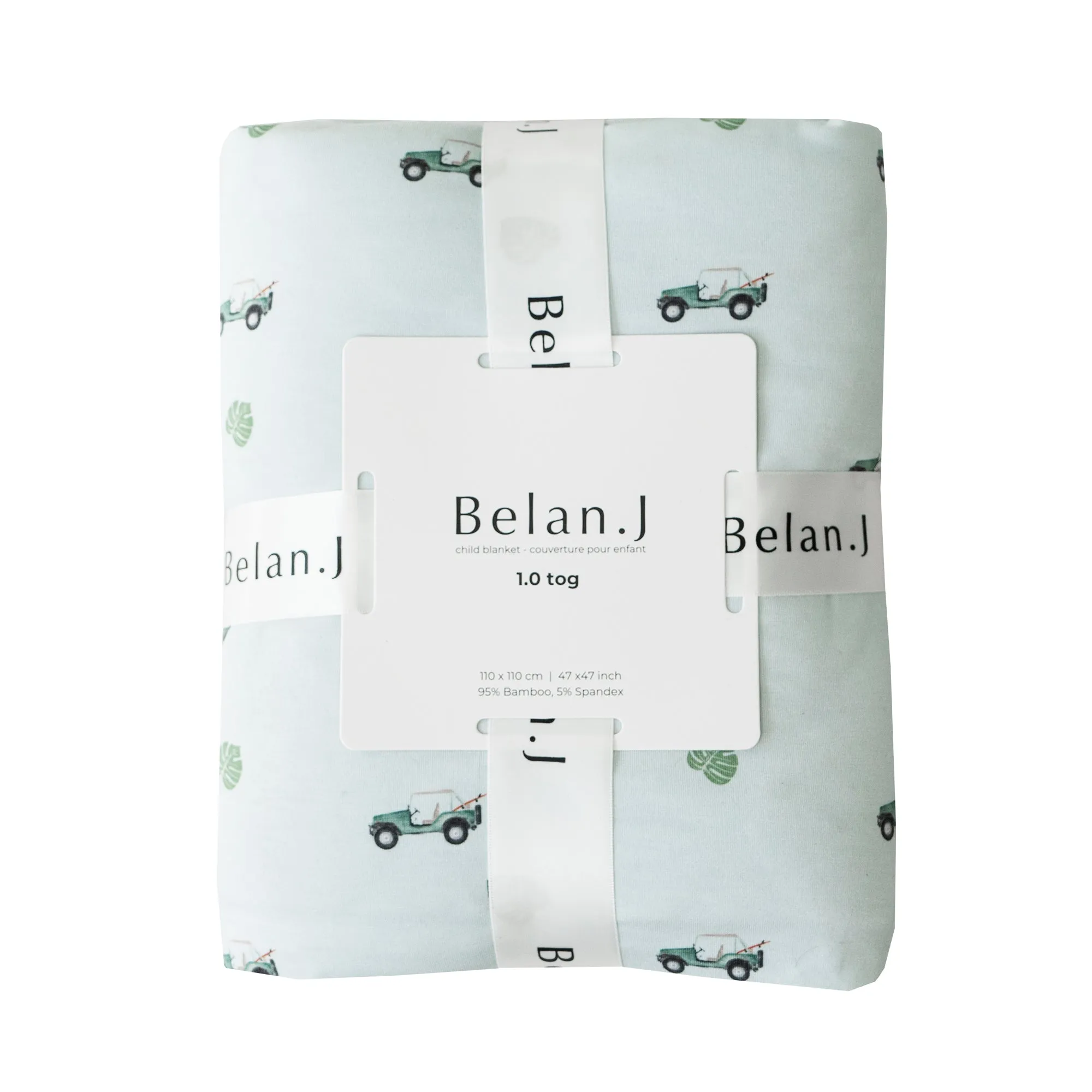 1.0 TOG Child Blanket - Green Jeep/Leafy Green