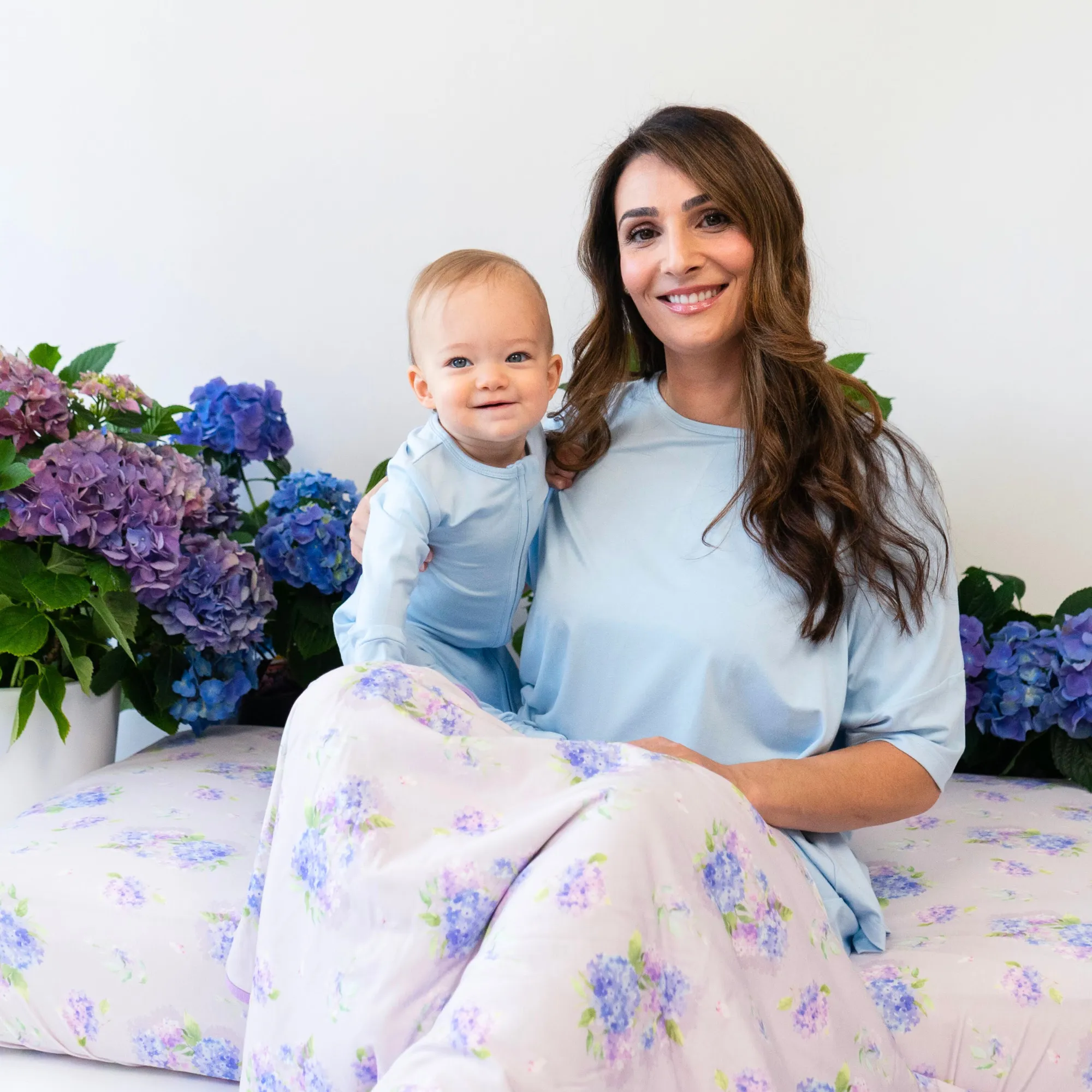 1.0 TOG Child Blanket - Hydrangea/Violet