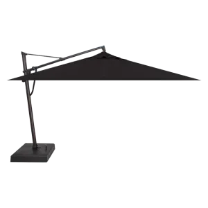 10' x 13' RECTANGLE CANTILEVER UMBRELLA, BLACK