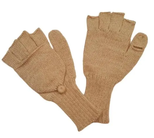 100% Alpaca Fashion Gloves/Glittens