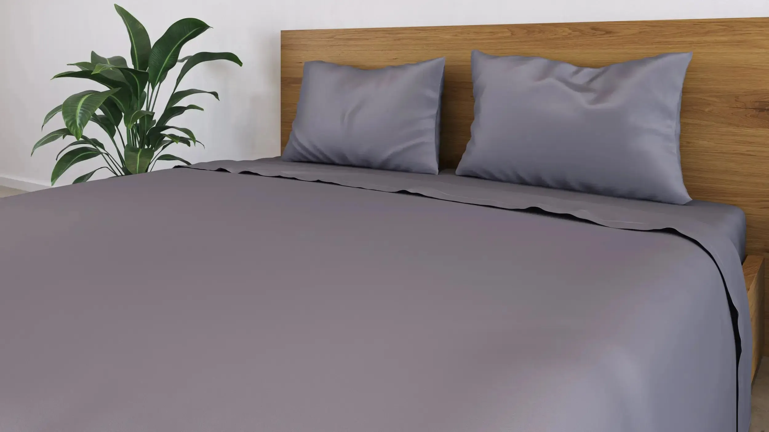 100% Bamboo Flat Sheet - Various Colours