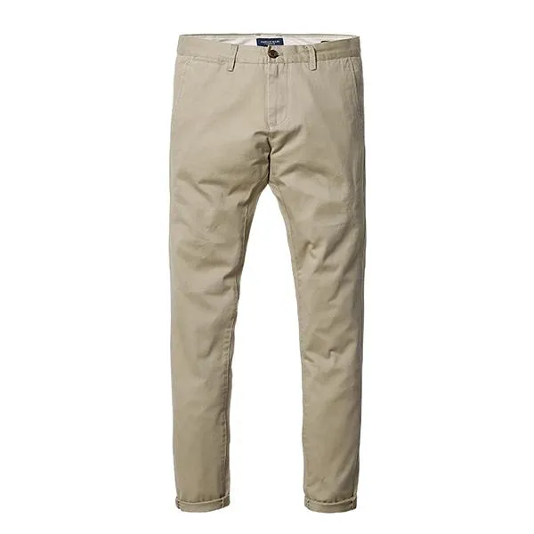 100% Cotton Straight Casual Pants