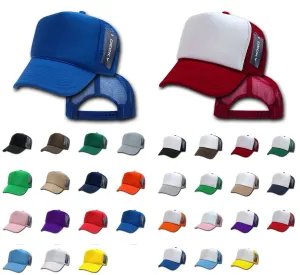 100 Decky Vintage New Trucker Hat Hats Cap Caps Snapback Wholesale Bulk Lot