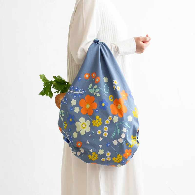 100 Hime Musubi Adeline Klam | Flower Garden Gray Navy