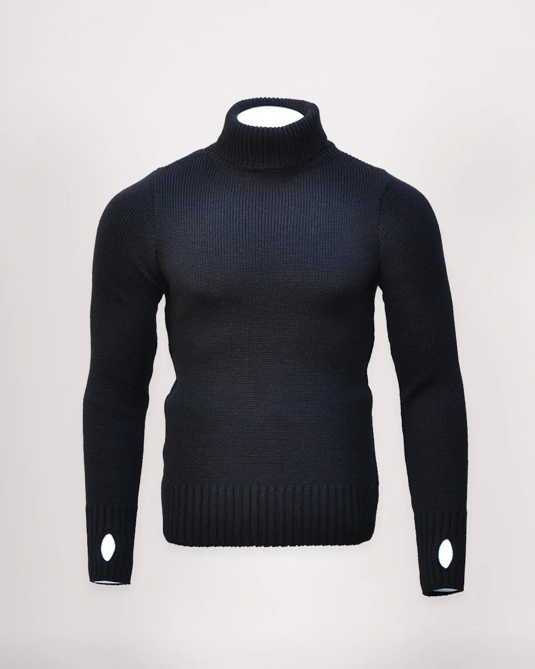 100% Merino Wool Fitted Submariner Sweater