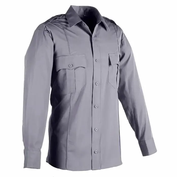 100% Polyester Long Sleeve Uniform Shirt SALE