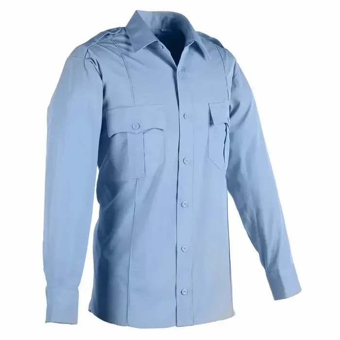 100% Polyester Long Sleeve Uniform Shirt SALE