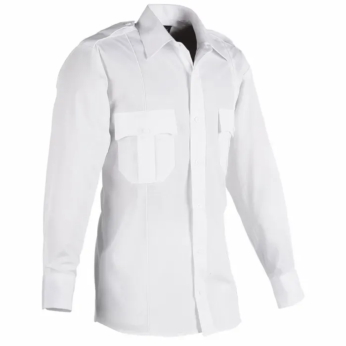 100% Polyester Long Sleeve Uniform Shirt SALE