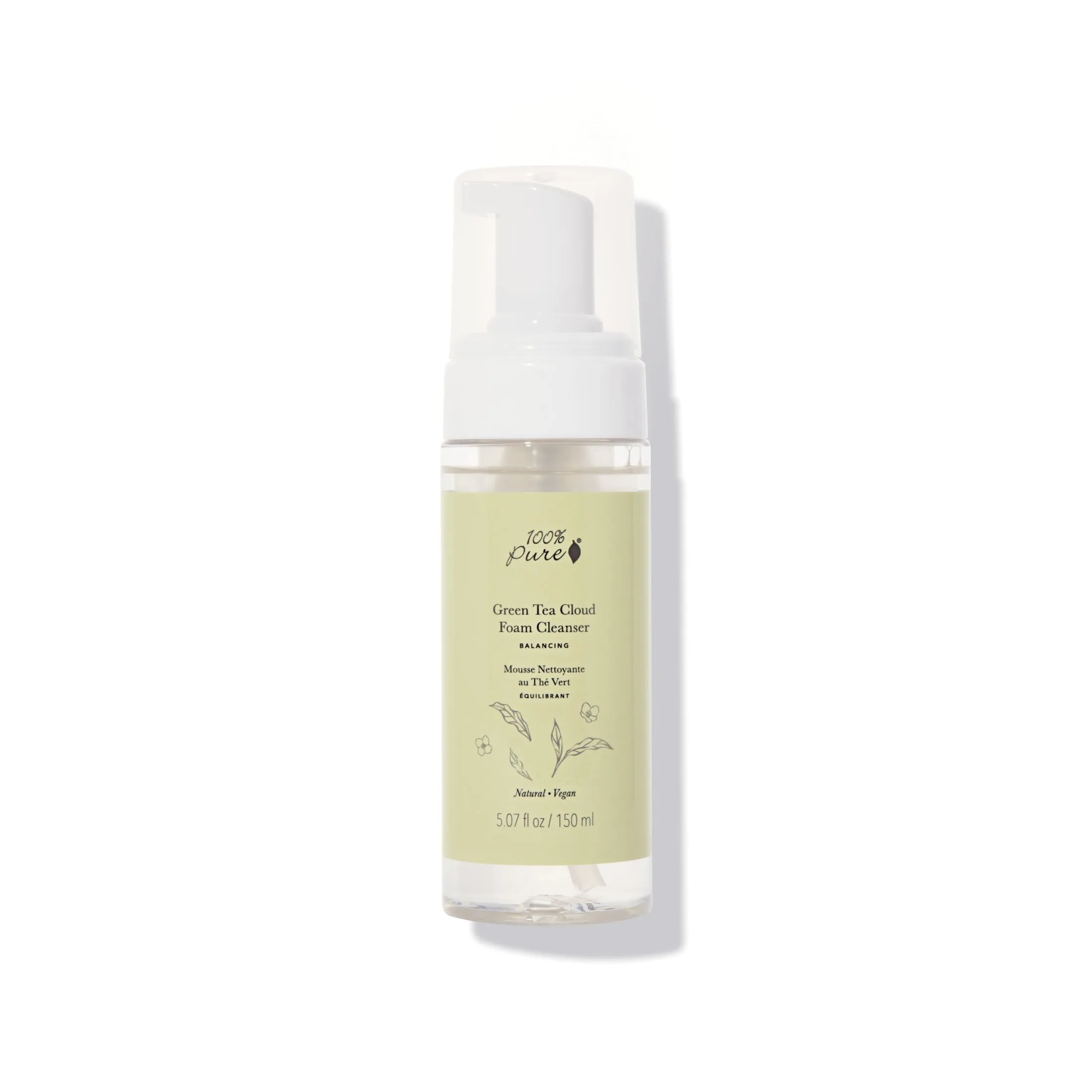 100% PURE - Green Tea Cloud Foam Cleanser