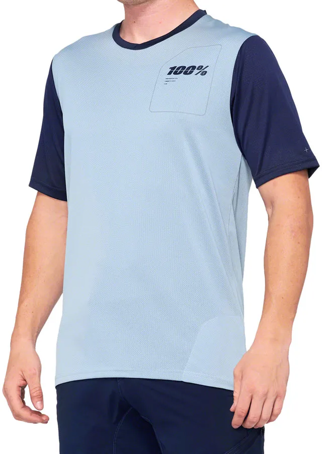 100% Ridecamp Jersey - Slate/Navy, Large