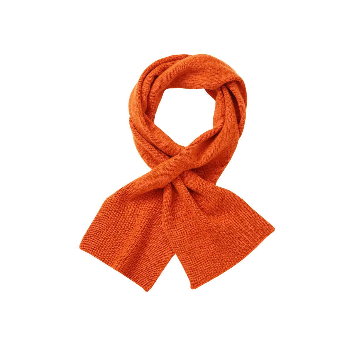 100% Wool Elegant Ribbed Scarves