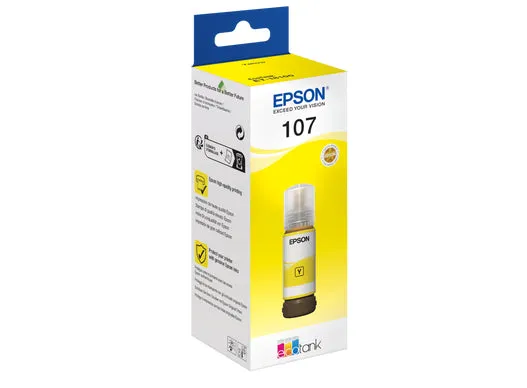 107 Ecotank Yellow Ink Bottle