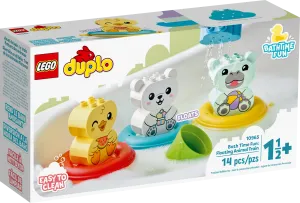 10965 Bath Time Fun: Floating Animal Train