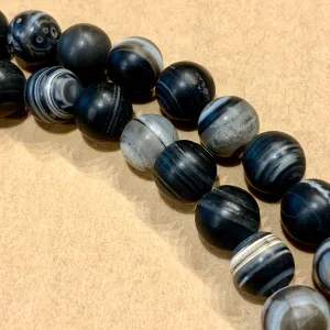 10mm Striped Agate, Afghan