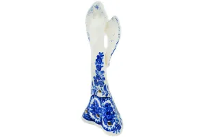 10" Angel Figurine - Classic Cobalt